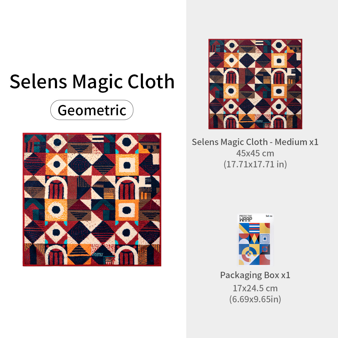 Coloré - 6923600601108 - 45*45cm - Géométrique