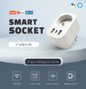 Multiprise murale multifonctionnelle 16A avec protection, 1 port de sortie, convertisseur de <span class=keywords><strong>prise</strong></span> EU, vente directe usine - Product Image 3