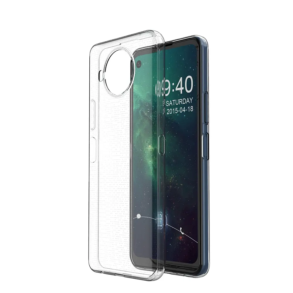 Ultra-thin transparent tup Anti slip and anti fall phone case for Nokia phone series Nokia 8.3 mobile phone cover