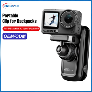 Caméra d'action magnétique 360 °   Clip de fixation rotatif pour ceinture et sac à dos pour DJl OSMO Action 6 5Pro 4 Go <span class=keywords><strong>Pro</strong></span> Insta360 Ace <span class=keywords><strong>Pro</strong></span> 2 <span class=keywords><strong>X5</strong></span> - Product Image 1