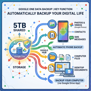 Suscripción Oficial a Google One con 5 TB de Almacenamiento por 18 Meses, Vincula tu Cuenta de Gmail, Uso Global, Entrega Rápida - Product Image 4