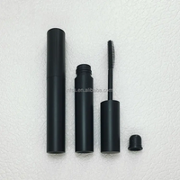 Bouteille d'emballage en plastique vide, étiquette privée, mat 10ml, Mascara en Silicone, Tube de cils avec capuchon de brosse