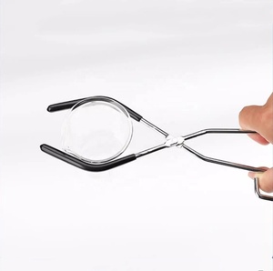 4Biolab Steel Clamp Instrumentos Ensino Frasco <span class=keywords><strong>Tongs</strong></span> Química <span class=keywords><strong>Beaker</strong></span> Clamp - Product Image 2