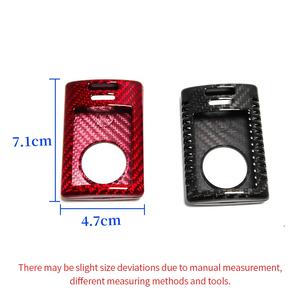 Corvette C7 2014-2019汽车配件碳纤维外壳汽车遥控钥匙扣保护汽车钥匙链装饰 - Product Image 3