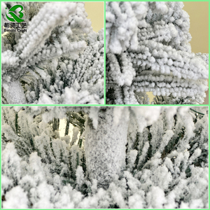 High Quality PVC White Cedar <strong>Christmas</strong> <strong>Tree</strong> Customizable Artificial Snowy Decorative <strong>Standing</strong> Personalized Foldable Lightweight - Product Image 6