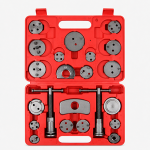 <span class=keywords><strong>Kit</strong></span> <span class=keywords><strong>de</strong></span> 22 outils universels pour réinitialisation d'étrier <span class=keywords><strong>de</strong></span> <span class=keywords><strong>frein</strong></span>, compresseur <span class=keywords><strong>de</strong></span> piston <span class=keywords><strong>de</strong></span> <span class=keywords><strong>frein</strong></span> à disque avec arbres gauche et droit pour réparation automobile - Product Image 1
