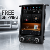 12,1 Zoll Snapdragon 665 12,1-Zoll-Bildschirm Tesla-Stil Android GPS-Navigation Bluetooth DSP CarPlay Stereo Ford F150 2015-2021
