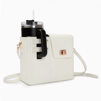 Sac à bandoulière portable Zenos pour bouteille d'eau, sacoche quotidienne (bouteille d'eau non incluse)