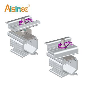 Support de <span class=keywords><strong>montage</strong></span> de panneau solaire, pince <span class=keywords><strong>pour</strong></span> toit à joint debout, crochet <span class=keywords><strong>pour</strong></span> toit en tôle, aluminium AL6005-T5, composants <span class=keywords><strong>du</strong></span> système de <span class=keywords><strong>montage</strong></span> solaire | SIGNATURE D'ART - Product Image 3