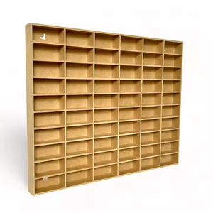 Nhà Máy Tùy Chỉnh Trẻ Em Đồ Chơi Xe Ô Tô Tổ Chức Rack Hiển Thị Rack Cho Mini Thu Thập Bức Tượng Nhỏ Đồ Chơi Bằng Gỗ Xe Lưu Trữ Kệ - Product Image 2