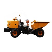 Promotion : Mini-dumper chinois diesel à benne basculante, capacité 2-3 tonnes, avec transmission automatique et moteur facile à entretenir