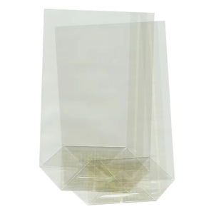 Sacs à <span class=keywords><strong>confiserie</strong></span> personnalisés en <span class=keywords><strong>cellophane</strong></span> écologique à fond carré pour aliments - Product Image 4