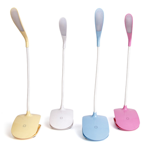 360 độ linh hoạt cổ ngỗng giường ánh sáng với kẹp cảm ứng nhạy cảm Bảng điều khiển bảo vệ mắt LED đèn bàn - Product Image 2