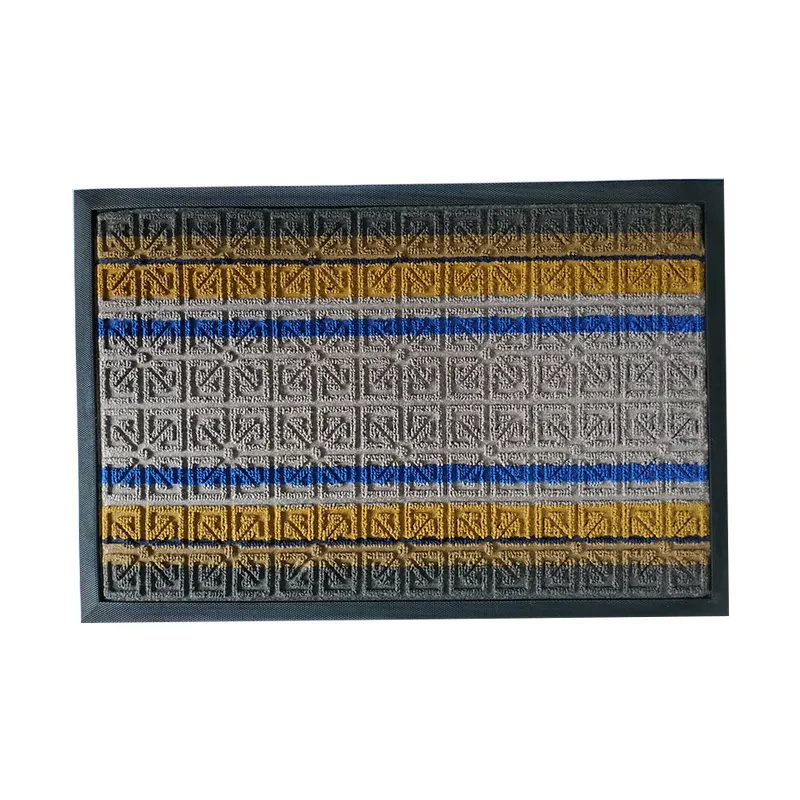 Antideslizante alfombra de entrada de bucle de superficie antideslizante con entrada de bandeja mat