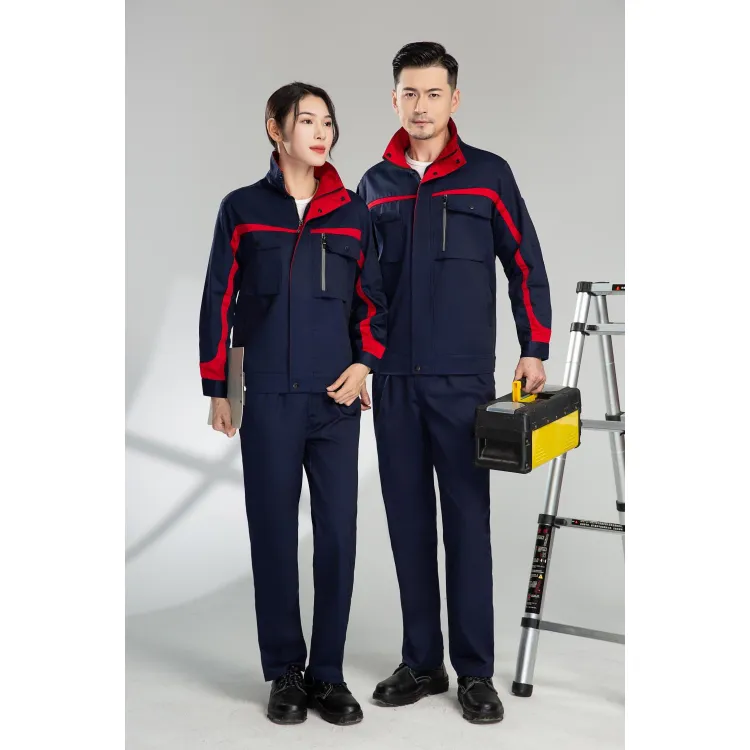 Goedkope Groothandel Op Maat Safety Worker Uniform Overall Fabriek Werkkleding Uniformen Engineering Werkend Uniform