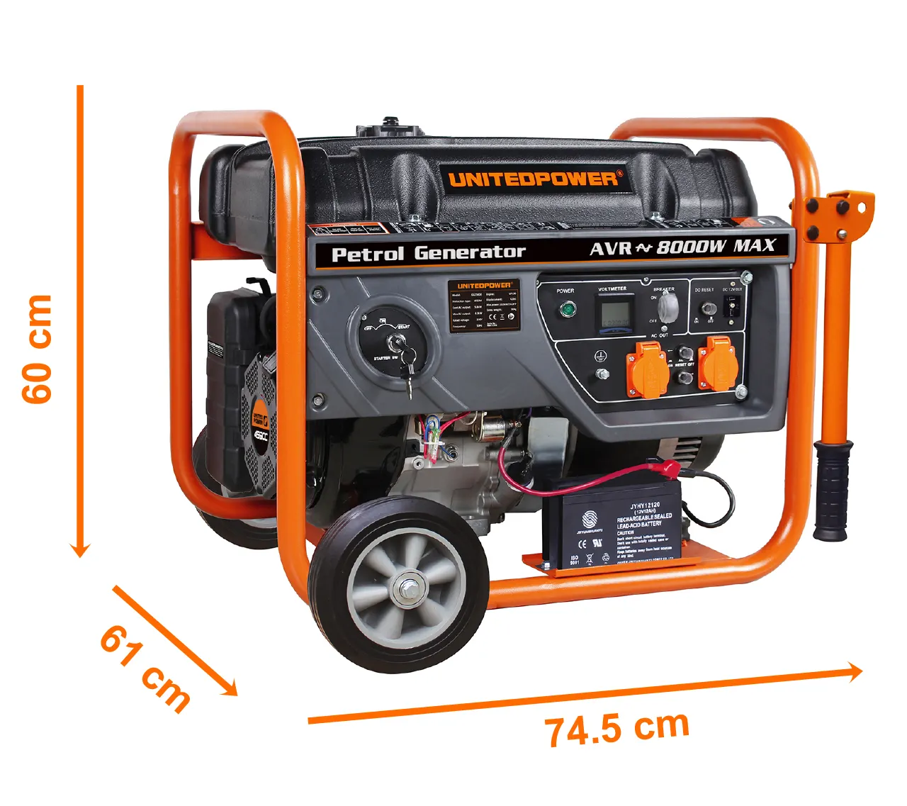 Recoil portátil do gerador a gasolina 2kw 3kw Power/Preço elétrico Conjunto de gerador a gasolina 5kw