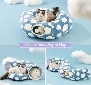 Cama Túnel para Perros de Venta Directa de Fábrica, Colores y Tamaños Personalizados, para Perros de Interior, Linda, Rectangular, Clásica, con Cojín Lavable - Product Image 4