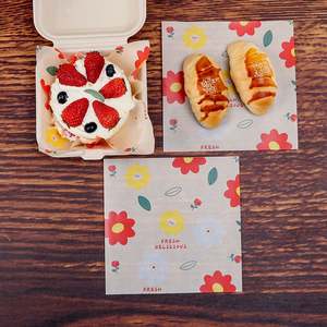 Personalized Sandwich Burger Wax <b>Wrap</b> <b>Paper</b> Custom Logo Greaseproof Hamburger Food Grade Packaging <b>Paper</b> - Product Image 4