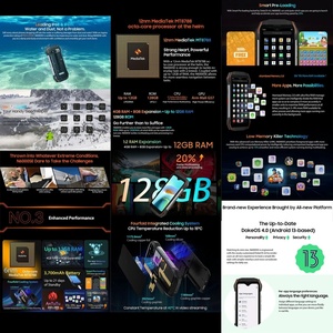 สมาร์ทโฟนที่ทนทาน Blackview N6000SE 4GB+128GB หน้าจอ 6.5 นิ้ว MT8788 Octa Core กล้อง 13MP แบตเตอรี่ 5000mAh Android 12 NFC รองรับซิมคู่ 5G - Product Image 6