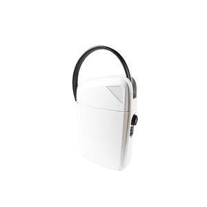 Portable Key-Locked Steel ABS Heavy Duty <b>Travel</b> Safety Carton with Zinc Alloy Surf Key <b>Lock</b> ABA Black/White Indoor & Outdoor Use - Product Image 5