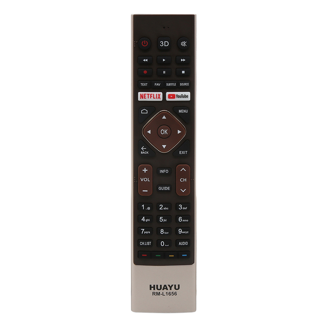 HUAYU RM-L1656 High Quality Infrared Remote Control Universal for Haier LCD LED Smart Tvs