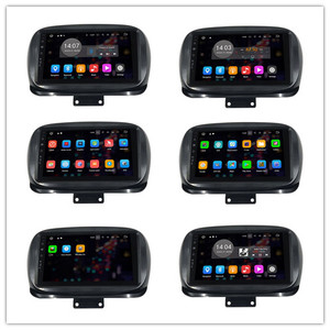 Autoradio Android 10 avec écran tactile 2.5D en verre IPS pour FIAT 500x avec système de navigation GPS audio radio DVD, prise en charge de la carte SIM 4G - Product Image 2
