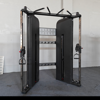 Équipement de musculation de gymnastique Système de poulie réglable simple et double Machine à croiser les câbles