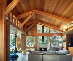 Retraites en bois intégrées à la nature Vues sur le lac et la forêt Espaces ouverts pour les voyages d'évasion Utilisation parfaite de la <span class=keywords><strong>maison</strong></span> - Product Image 3