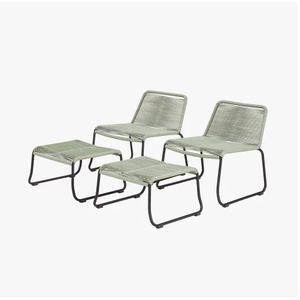 Pacific Ensemble de meubles d'extérieur Pang Pair Chaise de jardin Tabourets <span class=keywords><strong>Restaurant</strong></span> Salle à manger Parc Hôtel Chambre Sièges Chaise de jardin extérieure - Product Image 2