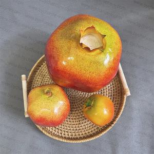 Fruta exótica, arte artesanal, fruta artificial de verano, <span class=keywords><strong>Granada</strong></span> falsa grande de gran tamaño para escaparates de tiendas, decoración de Parque de Atracciones zoológico - Product Image 3