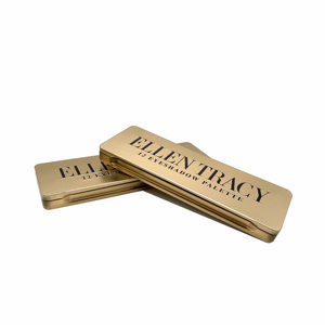 Bán Sỉ Hộp Đựng Mỹ Phẩm Rỗng Tùy Chỉnh Hộp Thiếc Bảng Phấn Mắt Hộp Kim Loại Bản Lề Hộp Phấn Mắt Với Gương - Product Image 3