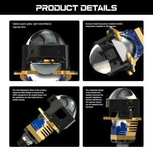 Faros Delanteros LED de Luz Alta y Baja, Lente de Proyector Biled de 3 Pulgadas, Faro Delantero para Automóvil, Nuevo Diseño, Venta al por Mayor, Faros Delanteros Bi-LED - Product Image 5