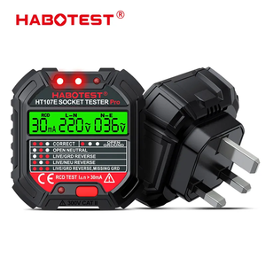 EU UK US Stekker <span class=keywords><strong>Circuit</strong></span> <span class=keywords><strong>Tester</strong></span> Open Aarde Hete Neutrale Omgekeerde Indicator Stopcontact <span class=keywords><strong>Tester</strong></span> met LED Display - Product Image 1