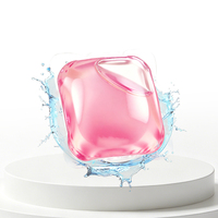 Capsules de lessive pour éliminer les taches de vin rouge, détergent en dosettes sans danger pour les couleurs, tablettes de lessive parfumées sans trempage, usine OEM ODM