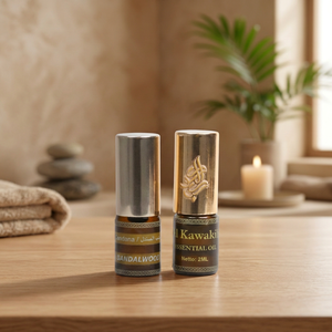 Huile essentielle d'arôme de bois de santal de qualité supérieure 2 ml, huile parfumée naturelle au parfum boisé pour la création de parfums, l'aromathérapie à domicile, les savons et les bougies - Product Image 2