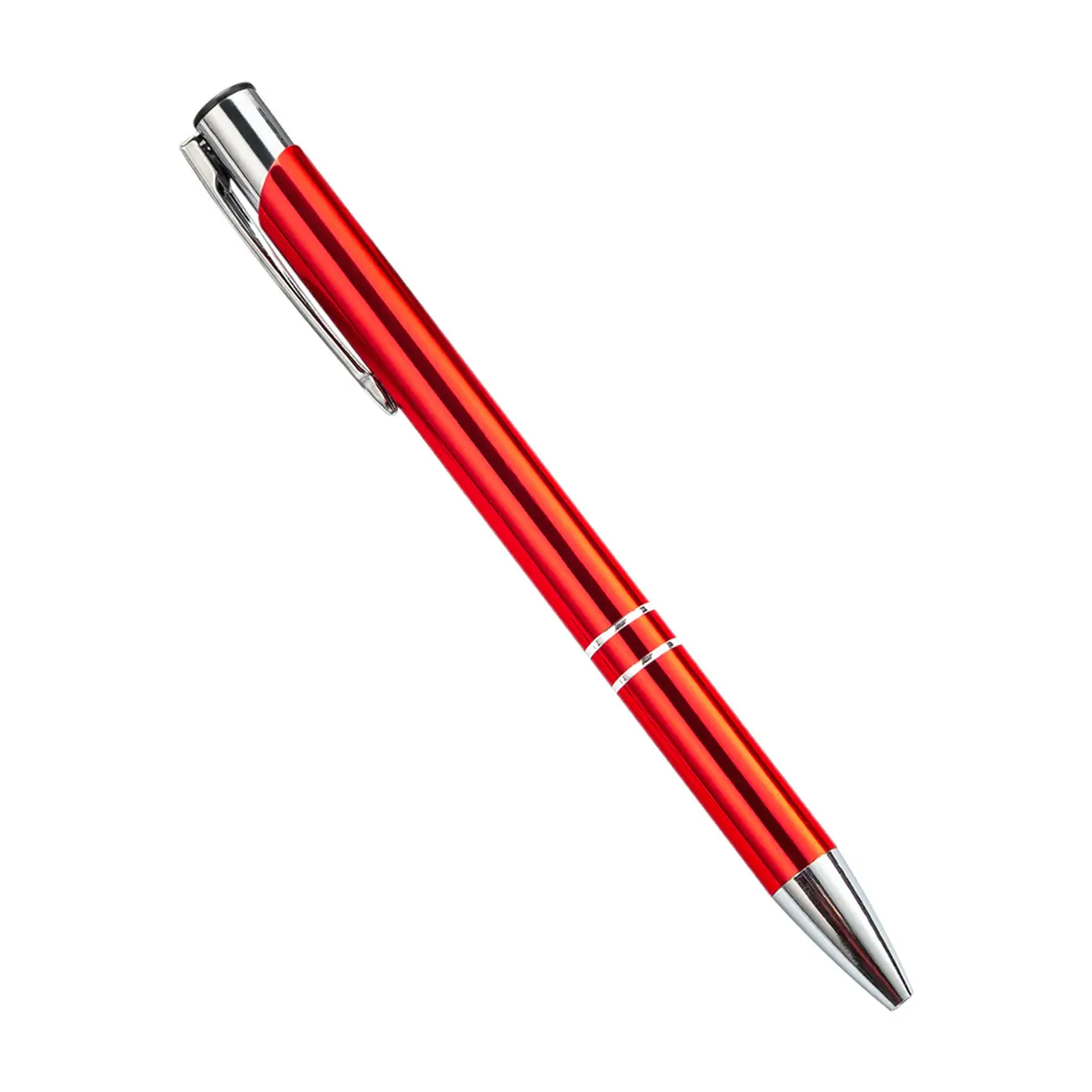 Горячая продажа Персонализированная рекламная индивидуальная логотип дешевая металлическая алюминиевая шариковая ручка