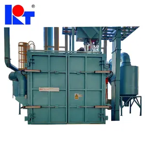 Kaitai Moving Table Shot Blasting Machine For Scaffolding