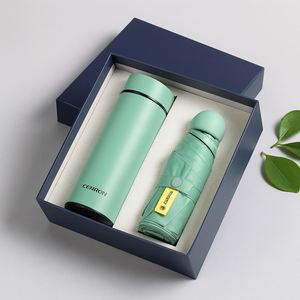 Luxury Gift Box for Brands: 304 SS Bottle and Portable Fan Powder-Coated, Sweat-Proof Finish, Custom Insert & Packaging - Product Image 4