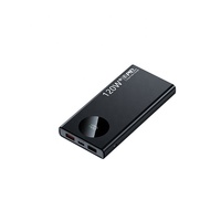 Batterie externe HXB 10000mAh à charge rapide 22.5W avec affichage numérique, prise EU intégrée, chargeur portable en PVC au lithium polymère pour voyage