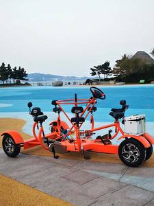 Hot Sale Dot Mobile Bar Beer Bike Pedal Street Outdoor Bus Bar Cart Luxury US Standard - Product Image 4