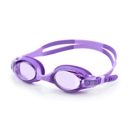 Lunettes de natation junior anti-buée, protection UV, étanches, en silicone souple, pour enfants de 6 à 11 ans, filles et garçons, piscine, plage