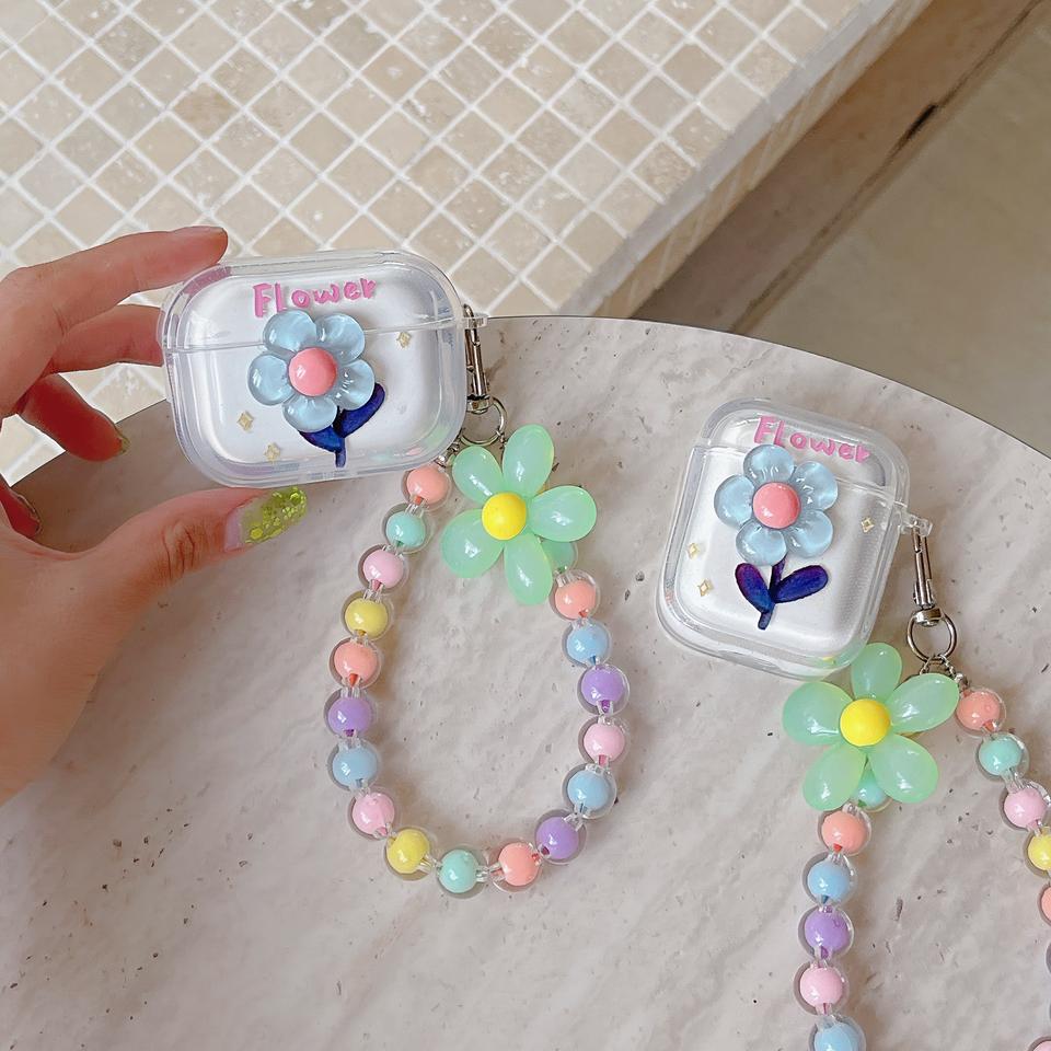 3D Cute Transparent TPU Earphone