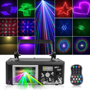 Proyector de Luces DMX512 con Control Remoto, Haz de Luz 3D a Todo Color RGB, Más de 1000 Patrones, para DJ, Discoteca, Escenario, ABS, IP44, Bewellux BWP-05, 4000 Lúmenes, Prom - Product Image 2