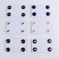Aimants personnalisés OEM pour dossards de course, attaches magnétiques réutilisables pour numéros de course, clips pour compétitions sportives et de fitness