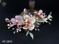 AP-3893 AFLODY Offre Spéciale usine en gros perle bijoux fleurs casque couleurs indien dubaï mariée cheveux accessoires femme