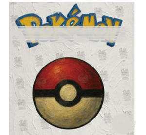 YZ sellado celebraciones tablero de arte Pokémoned pinturas de fama mundial Pokemoned disfraz Fan Art Maquina Expendedora sala de transmisión en vivo - Product Image 1