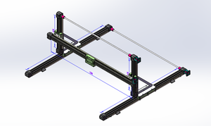 Module de glissière linéaire à 3 axes entraîné par courroie pour peinture, gravure et travail du bois avec convoyeur automatique - Product Image 4