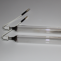 Source de lumière de tube de quartz 2000W 1400W 1800W lampe aux halogénures métalliques UV 220mm 8.75 pouces pour imprimantes