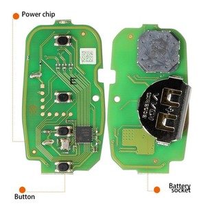 Xhorse XSCL01EN chiave universale a distanza 4 pulsanti stile Chevrolet - Product Image 2