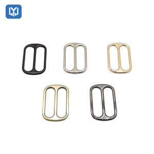 Hebilla Deslizante Rectangular de Metal Tri Glide, Hebilla Ajustable para Cuero, Accesorios de Herraje para Equipaje, Venta al por Mayor de Fábrica - Product Image 1